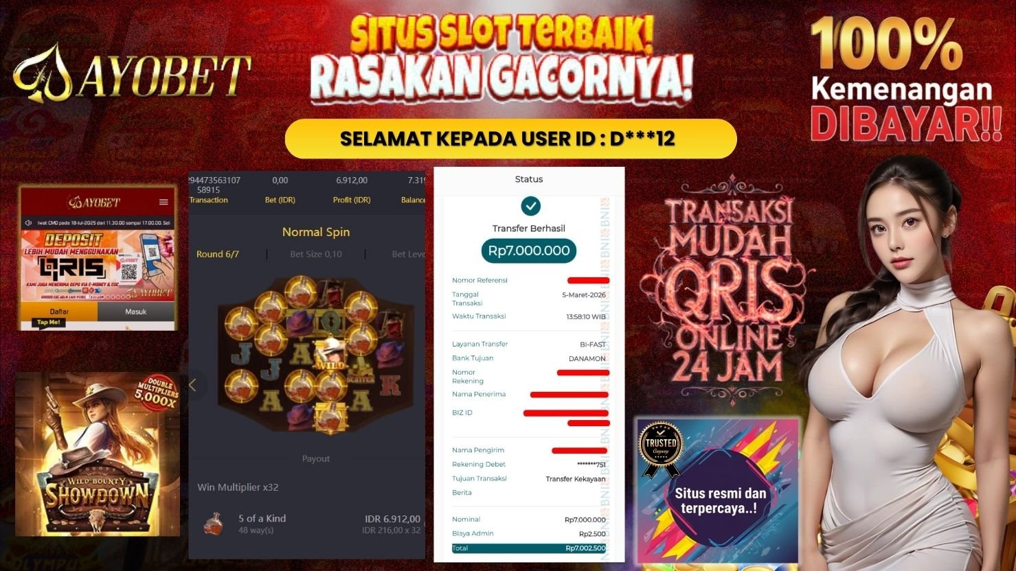 AYOBET JACKPOT SLOT WILD BOUNTY SHOWDOWN